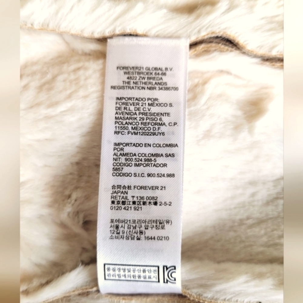 Faux Fur Lined Suede Aviator Jacket by FOREVER 21 - Picture 6 of 15
